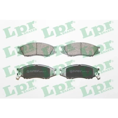 Kuva LPR 05P1346 Jarrupalat NISSAN: Almera 2 Limousine, II Hatchback