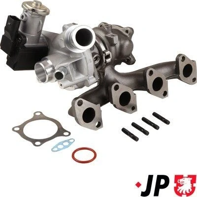 Kuva JP GROUP 1117408200 Turboahdin Pakokaasuahdin VOLKSWAGEN: Golf 6, Plus / Crossgolf, Polo V Hatchback, SKODA: Octavia 2 Combi, Roomster