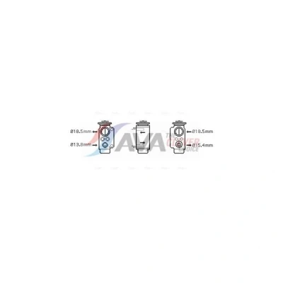 Kuva AVA COOLING SYSTEMS BW1240 Ilmastoinnin Paisuntaventtiili