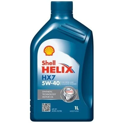 Kuva Shell Helix HX7 5W 40 4l Moottoriöljy 550070319 VOLKSWAGEN: Transporter 5, Multivan 5 (7HM, Passat B7 Variant, MERCEDES BENZ: E sarja T modell