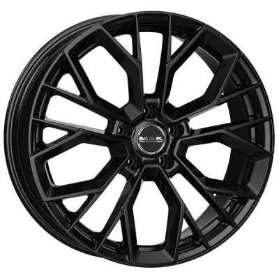 Kuva MAK Stilo Shiny Black 8,5x19 5/112 ET27 B66