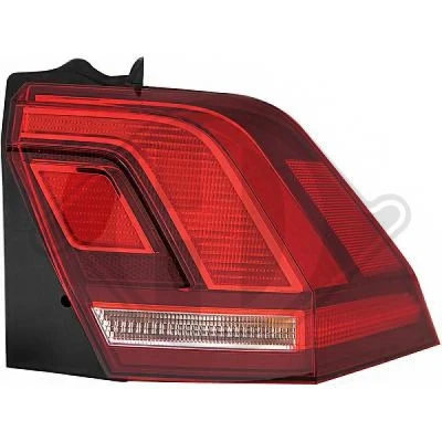 Kuva DIEDERICHS 2256090 Takavalot Oikea Uloin osa LED, WY21W