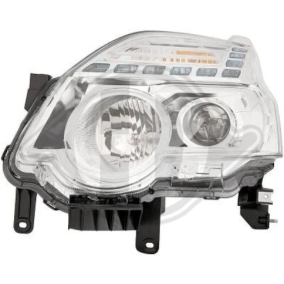 Kuva DIEDERICHS 6086981 Ajovaloumpio Vasen H1, H11, WY21W NISSAN: X Trail
