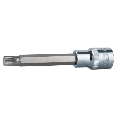 Kuva KS TOOLS 918.1696 Hylsyavain DIN3120, ISO1174 M14 Kromi vanadium teräs Hammastettu, sisä, ulko pyälletty