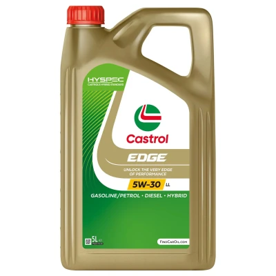 Kuva Castrol EDGE LL 5W 30 5l Moottoriöljy 15F7E7 BMW: 3 Sedan, 5 Touring, MERCEDES BENZ: C sarja T modell, Sprinter 3.5 Bussi, E Sedan