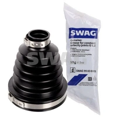 Kuva SWAG 33 10 1533 Paljekumisarja, Vetoakseli Vaihteiston puoli, Etuakseli, vasen, oikea Thermoplast