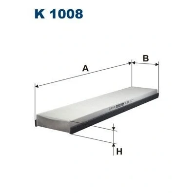 Kuva FILTRON K 1008 Raitisilmasuodatin Hiukkassuodatin 509 110 30 FORD: MONDEO 2 Kombi, Cougar Coupe, 1