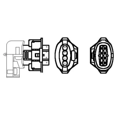 Kuva MAGNETI MARELLI 466016355162 Lambda Anturi Lämmitetty 4 OPEL: Astra J Hatchback, Sports Tourer, Corsa D Hatchback