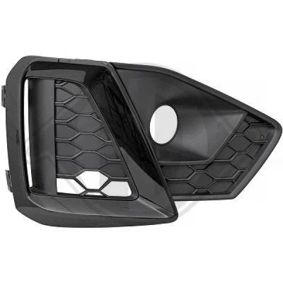 Kuva DIEDERICHS 1020748 Puskurin Ritilä Oikea ajon. sporttipuskureilla AUDI: A4 B9 Sedan, Avant