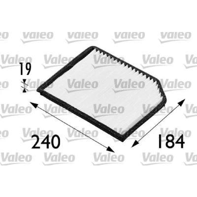 Kuva VALEO CLIMFILTER COMFORT 698173 Raitisilmasuodatin Hiukkassuodatin 241 187 19