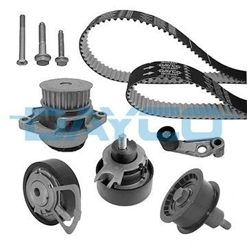 Kuva DAYCO KTBWP3590 Vesipumppu + Jakohihnasarja VOLKSWAGEN: Polo IV Hatchback, Golf Plus / Crossgolf, SEAT: Toledo 2 Limousine, Leon I Hatchback