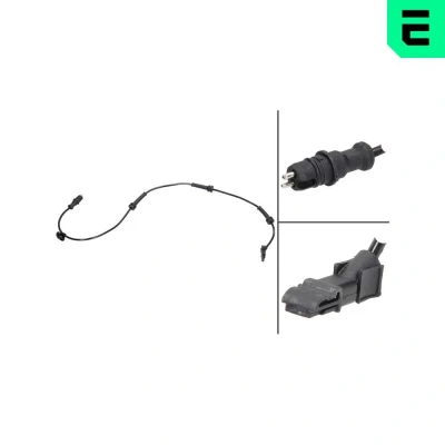 Kuva OPTIMAL 06 S131 ABS Anturi Etuakseli, oikea aktiivisensori 720 RENAULT: SCENIC 2, MEGANE 2 Stufenheck, Kombi