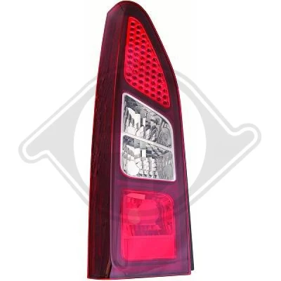 Kuva DIEDERICHS 4013893 Takavalot Vasen CITROËN: Berlingo II, II Van, PEUGEOT: Partner Van