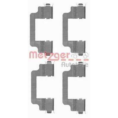 Kuva METZGER 109 1727 Tarvikesarja, Jarrupala LAND ROVER: Discovery 4, 3, Range Rover Sport