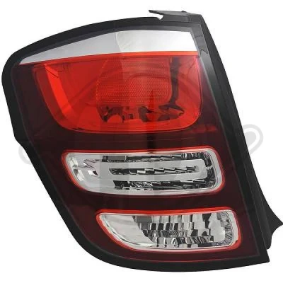 Kuva DIEDERICHS 4006190 Takavalot Oikea P21W, P21/5W, PY21W CITROËN: C3 II