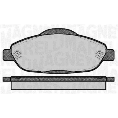 Kuva MAGNETI MARELLI 363916060373 Jarrupalat PEUGEOT: 308 I SW, Hatchback, 3008
