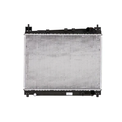 Kuva NRF 53211 Jäähdytin Alumiini 512 350 16 asennusosilla Jäähdytysrivat juotetut TOYOTA: Yaris I Hatchback