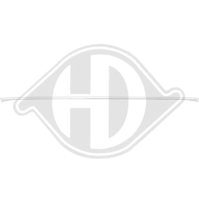 Kuva DIEDERICHS 1225266 Puskurin Lista Taakse, oikea BMW: 5 Sedan (F10) 530d xDrive 3.0, 523 i, 535i 518d 2.0, 535 d xDrive, M5, 520 i