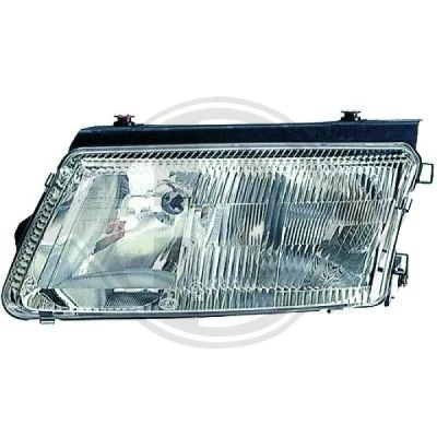 Kuva DIEDERICHS 2245981 Ajovaloumpio Vasen H7, H7/H1, H1 Halogeeni Oikeanpuoleiselle liikenteelle VOLKSWAGEN: Passat B5 Variant, Sedan