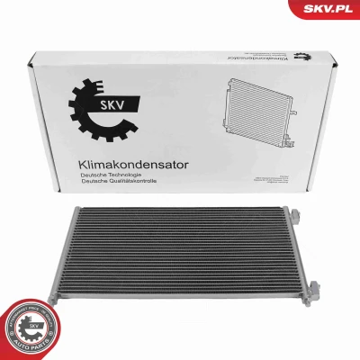 Kuva ESEN SKV 86SKV567 Ilmastoinnin Lauhdutin ilman vedenerotinta Alumiini 605mm