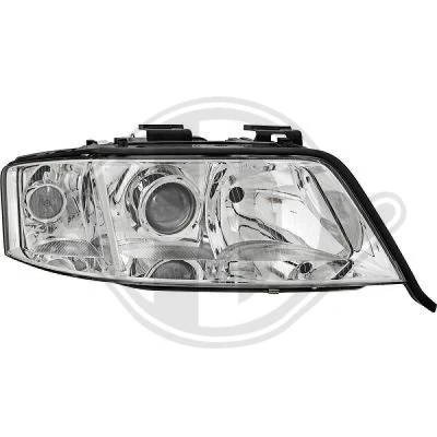 Kuva DIEDERICHS 1024982 Ajovaloumpio Oikea H1, H1/H7, H7 AUDI: A6 C5 Sedan, Avant