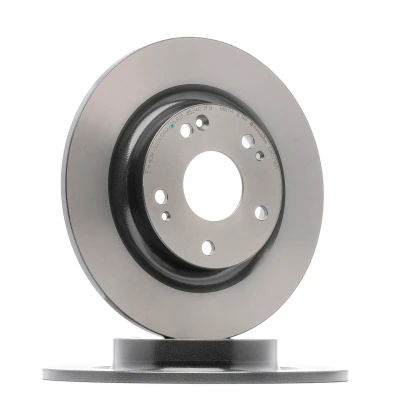Kuva BREMBO 08.D718.11 Jarrulevyt 282 10 5 täysi pinnoitettu Ruuveilla HONDA: CIVIC 10, Stufenheck