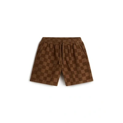 Kuva Vans Range Checkbrd CORD Loose Shortsit, Koko: Medium, Sepia