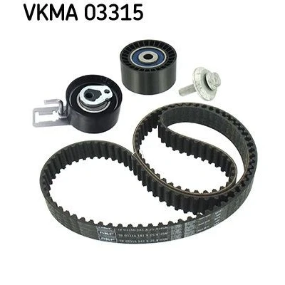 Kuva SKF VKMA 03315 Jakohihnasarja 141 FORD: FIESTA 6, MONDEO 4 Turnier, FOCUS 3, VOLVO: V70 V50, S80 II, CITROËN: C3 C5 III Farmari, C4 I Hatchback