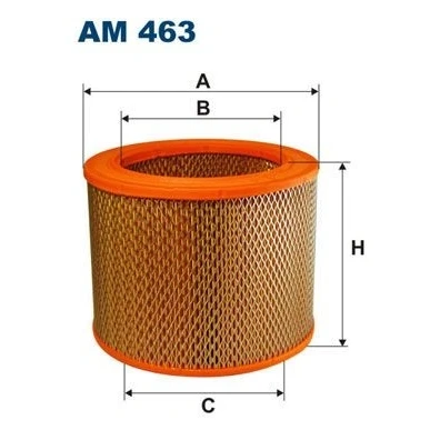 Kuva FILTRON AM 463 Ilmansuodatin 164 210 Suodatinpanos