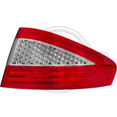 Kuva DIEDERICHS 1428090 Takavalot Oikea Uloin osa Ilman lampun kantaa FORD: MONDEO 4 Stufenheck