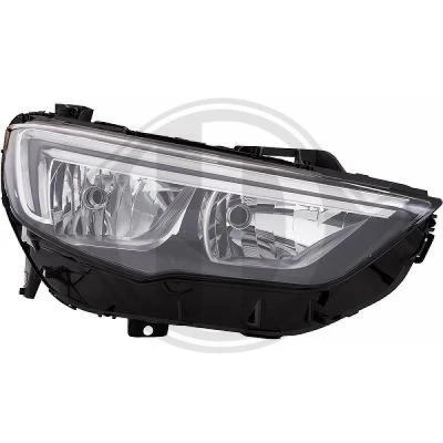 Kuva DIEDERICHS 1828980 Ajovaloumpio Oikea H7/H7, LED Halogeeni Oikeanpuoleiselle liikenteelle OPEL: Insignia B Sports Tourer, Country Tourer