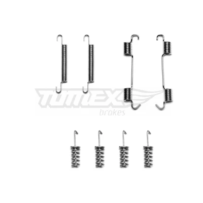 Kuva TOMEX brakes TX 42 00 Tarvikesarja Jarrukengät Taka akseli VOLKSWAGEN: LT 28 46 2 Kasten