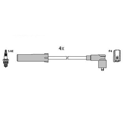 Kuva HITACHI 134980 Sytytysjohto