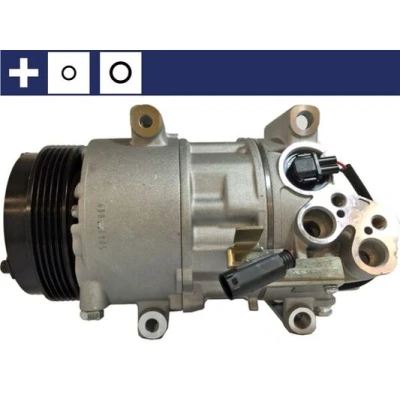 Kuva MAHLE ORIGINAL ACP 825 000S Ilmastoinnin Kompressori 6SEU16C 12 PAG 46 R 134a Tiivisterenkaalla MERCEDES BENZ: A sarja, B sarja
