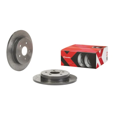 Kuva BREMBO 08.D418.1X Jarrulevyt 281 12 5 reijitetty, täysi pinnoitettu LEXUS: NX, TOYOTA: C HR