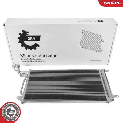 Kuva ESEN SKV 86SKV012 Ilmastoinnin Lauhdutin Vedenerottimella Alumiini 610mm SKODA: Fabia III Hatchback, 2