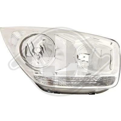 Kuva DIEDERICHS 6560080 Ajovaloumpio Oikea H7, H7/H1, H1 KIA: Venga (YN) 1.4 CRDi 75, CVVT, 1.6 90, 128, 115 2010