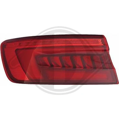 Kuva DIEDERICHS 1020095 Takavalot Vasen Uloin osa LED