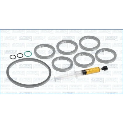 Kuva AJUSA JTC11841 Asennussarja Turboahdin syringe with oil Tiivisteillä asennusohjeella BMW: 3 Touring, 5 Sedan, Coupe