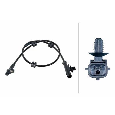 Kuva HELLA 6PU 358 252 021 ABS anturi Hall 2 napaa 635mm FORD: FIESTA 6