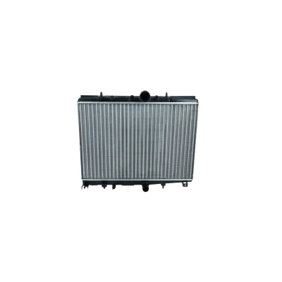 Kuva NRF 58303A Jäähdytin Alumiini 563 380 34 FULL KIT Jäähdytysrivat mekaan. kiinnitetyt PEUGEOT: 406 Sedan