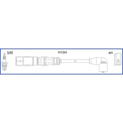 Kuva HITACHI 134794 Sytytysjohto