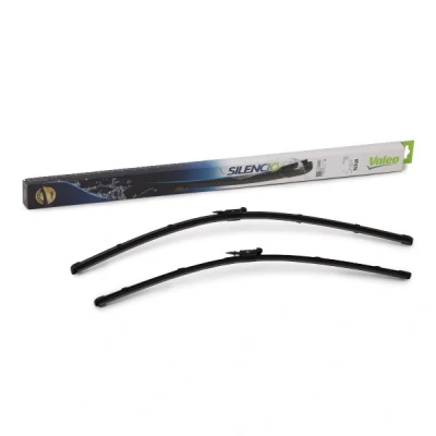 Kuva Pyyhkijänsulka Valeo Silencio X.trm, Flat Blade Set 574676 Edessä Rungottomat Top Lock FORD: C Max 2, Grand