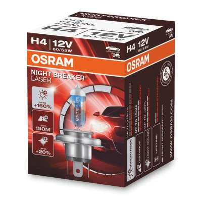 Kuva OSRAM 64193NL Polttimo, kaukovalo H4 12V 60/55W 4200K Halogeeni VOLKSWAGEN: GOLF 2, Caddy 3, Polo V Hatchback, TOYOTA: HILUX 3 Pick up