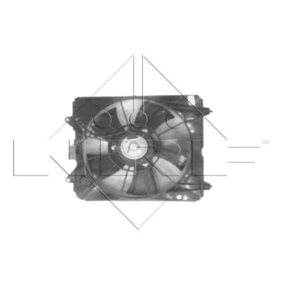 Kuva NRF 47272 Jäähdyttimen Tuuletin 310 12 60 Jäähdytystuulettimen kehällä HONDA: CR V 3, 2