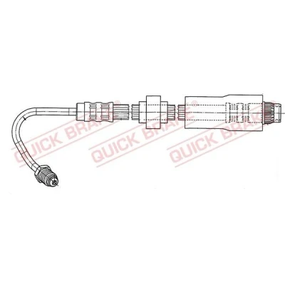 Kuva Jarruletku, Taka akseli, oikea Renault Kangoo, Kangoo express OE 8200062202