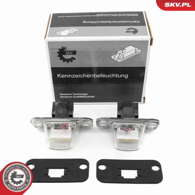 Kuva Rekisterivalo, Oikea, Vasen VW TRANSPORTER T4 Buss, Skåp OE 701943021