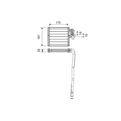 Kuva VALEO 811510 Lämmityslaitteen Kenno