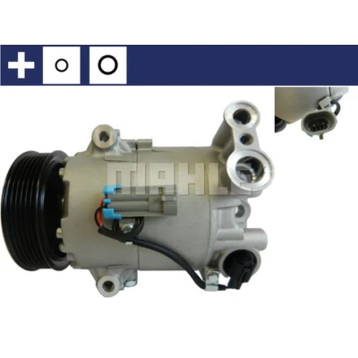Kuva MAHLE ORIGINAL ACP 156 000S Ilmastoinnin Kompressori CVC6 12 PAG 46 R 134a Tiivisterenkaalla OPEL: Astra J Sports Tourer, GTC