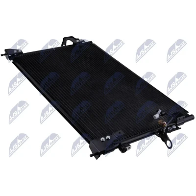 Kuva NTY CCS LR 002 Ilmastoinnin Lauhdutin ilman vedenerotinta 670mm R1234yf, R134a